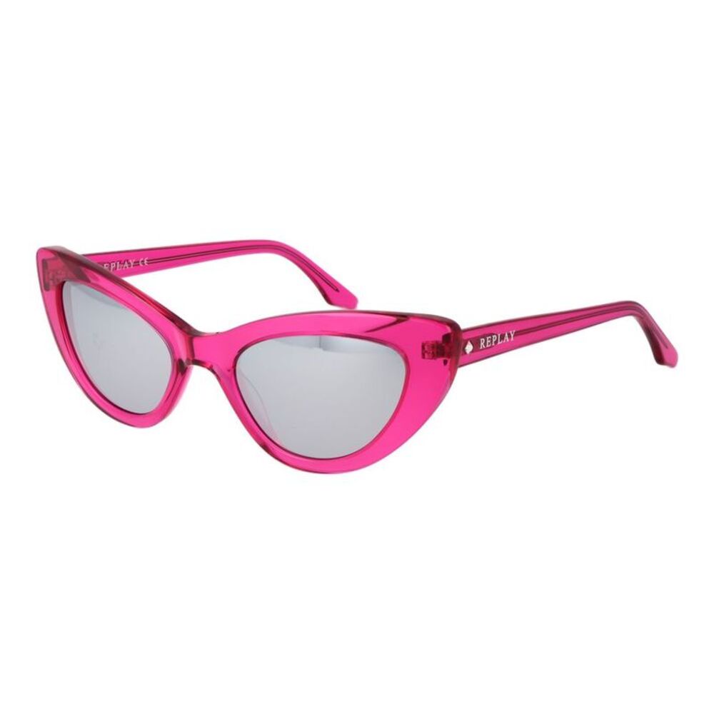 Replay Pink Plastic Women's Sunglasses